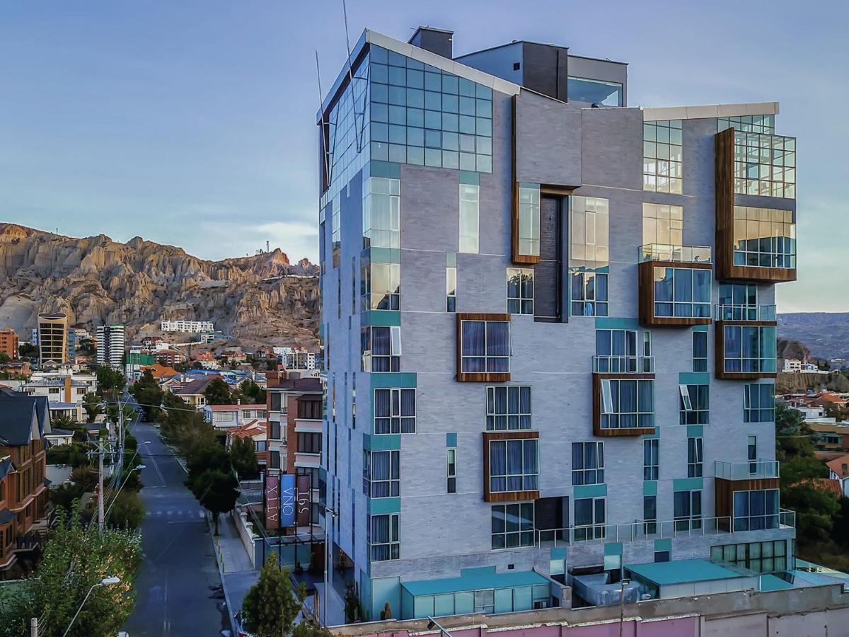 Atix Hotel Ла Пас Екстериор снимка